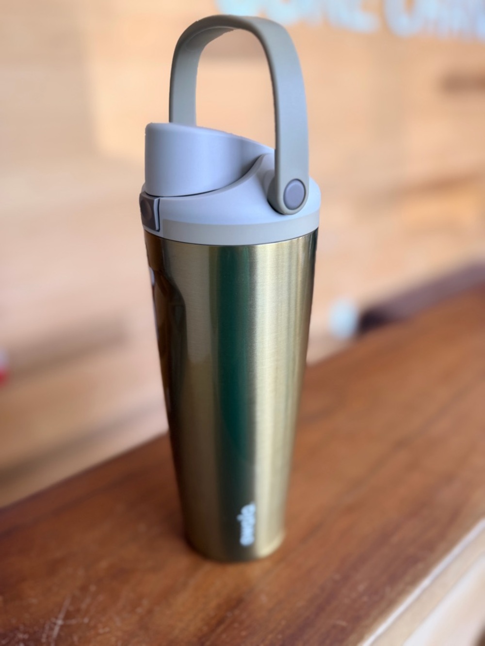 OWALA Target Holiday Special Gold 30oz Sway Sip Stainless with Beige Handle